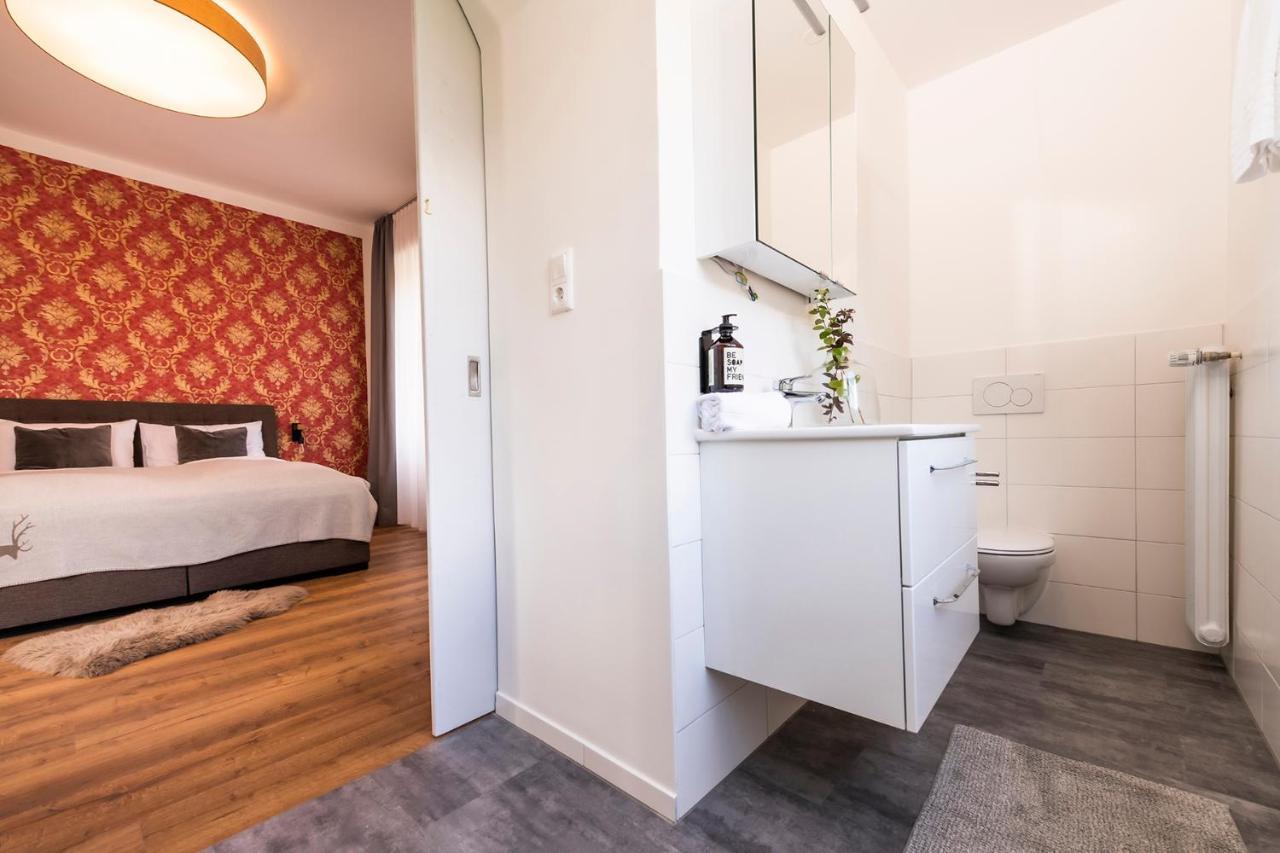 Franzls Panorama Appartements 巴德加斯坦 外观 照片